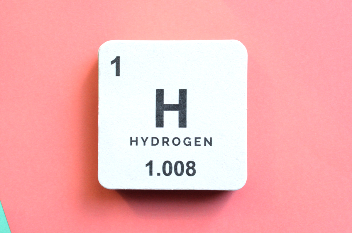 Periodic Table of Elements Paper Coasters
