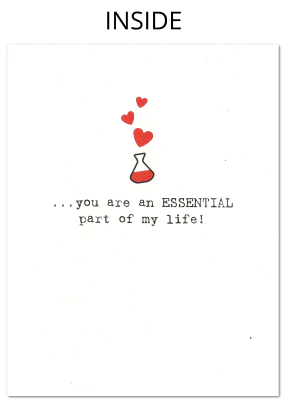 Amino Acid Science Valentine's Day Card