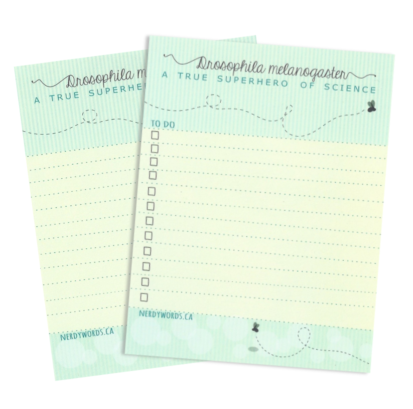 Drosophila melanogaster Science Notepad
