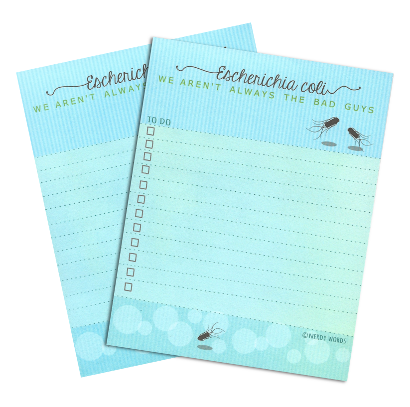 E coli Science Notepad