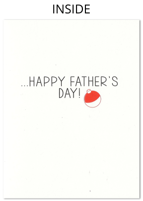 Father's Day Fishing Theme Card