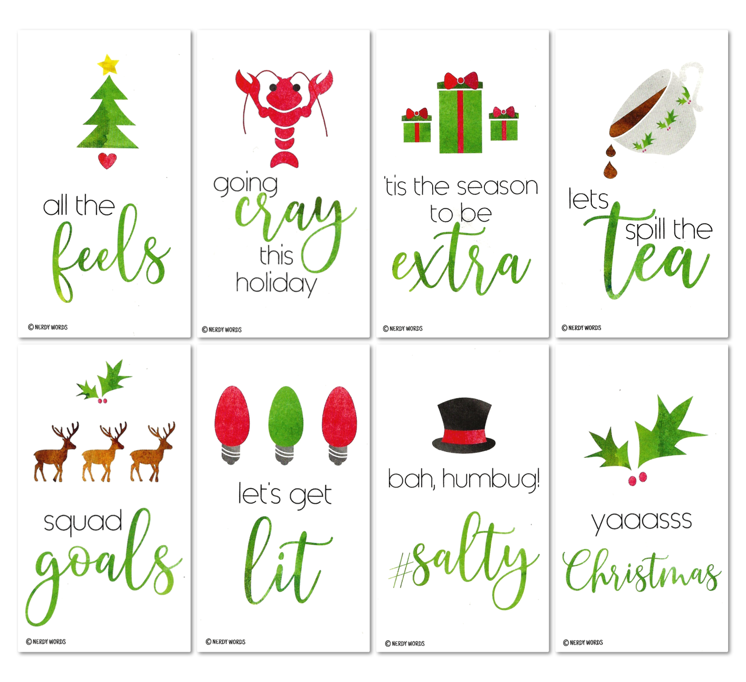 Millennial Christmas Cards