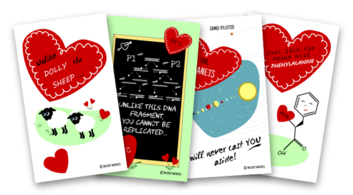 Science Valentines