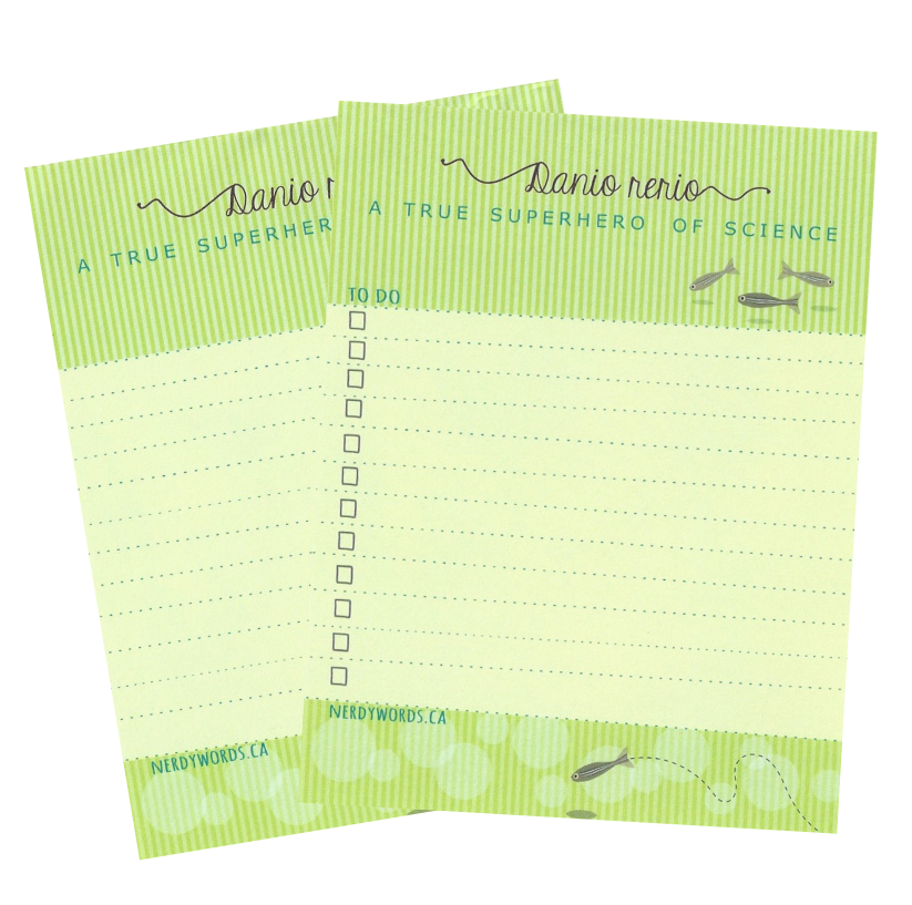 Zebrafish Science Notepad
